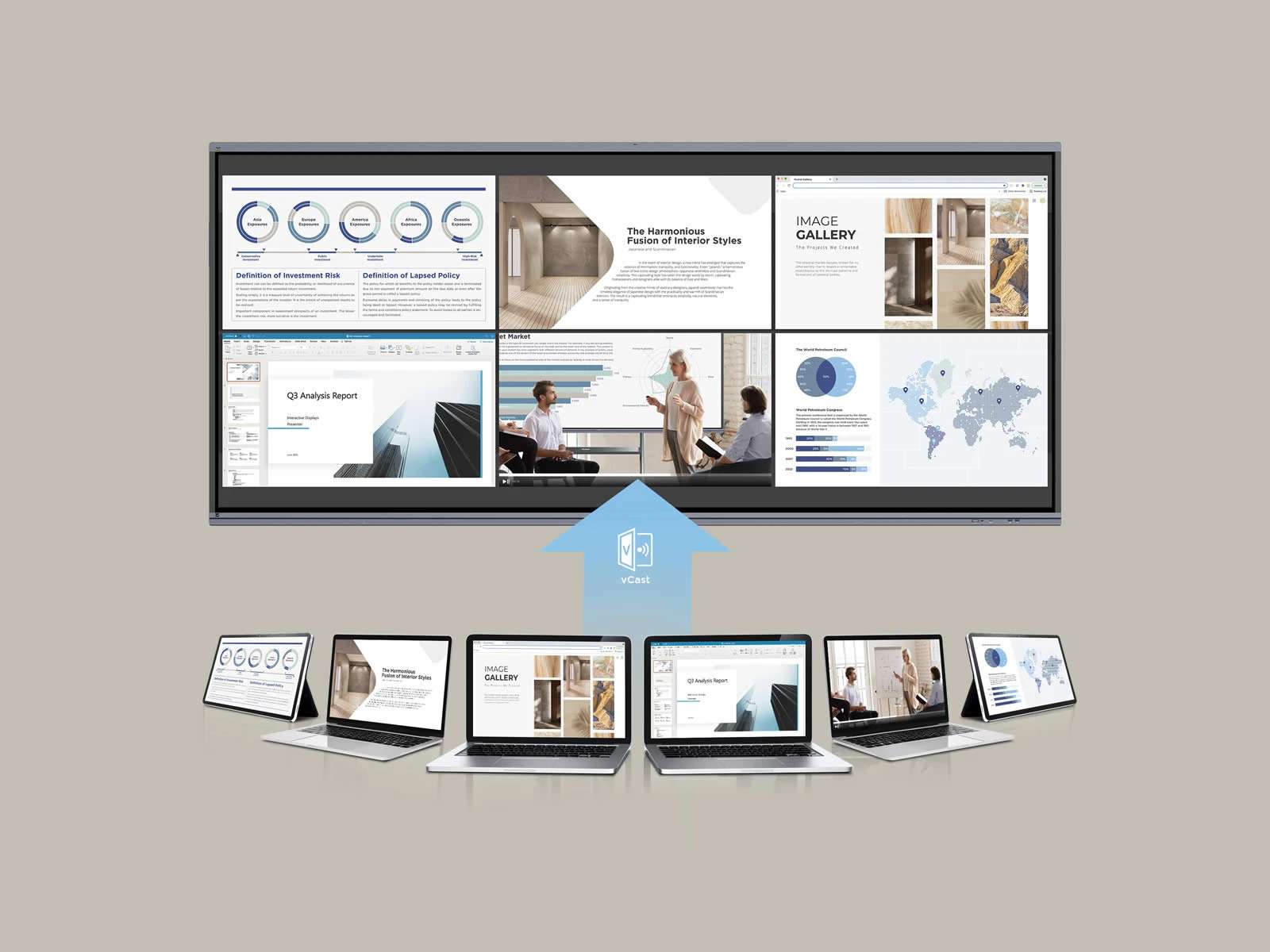 Màn hình tương tác ViewSonic IFP105UW–105" siêu rộng, công nghệ Ultra Fine Touch, hỗ trợ 40 điểm chạm